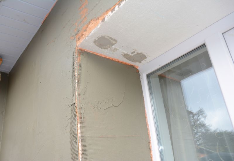 Acrylic Stucco Installation detail