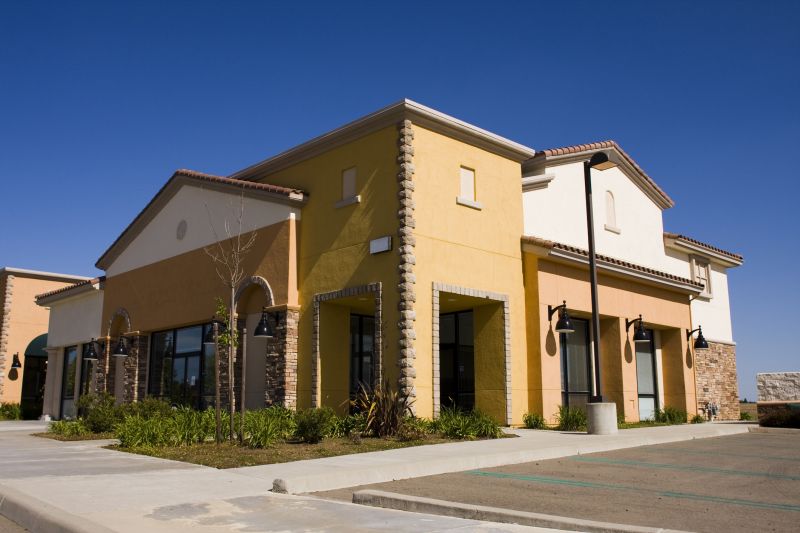 Commercial Exterior Stucco