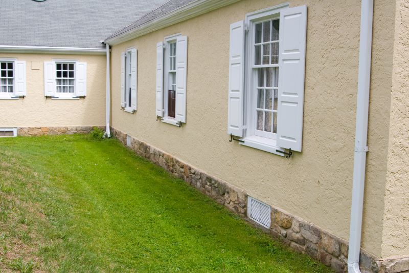 Colorful Stucco Facade