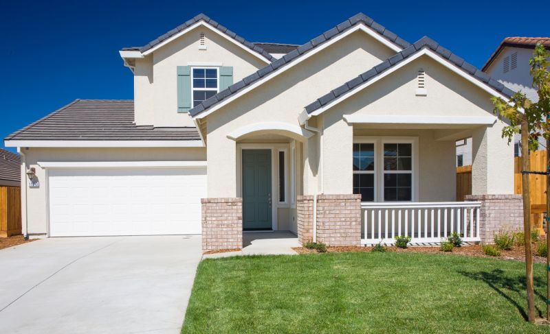 Modern Exterior Stucco Design